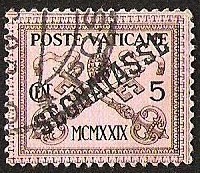 POSTE VATICANE - SECNATASSE