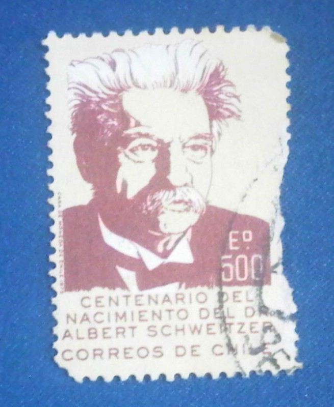 Centenario del nac. de Albert Schweitzer (1875-1965). Médico Misionero.