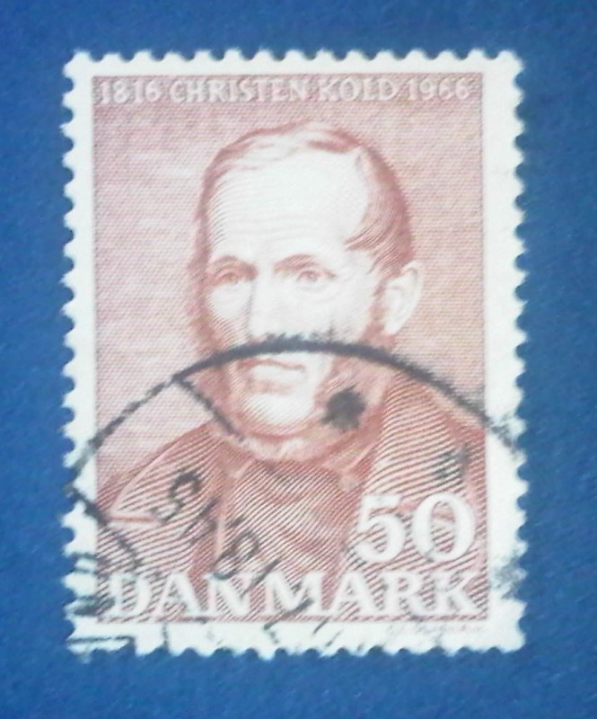Christen Mikkelsen Kold (1816-1870) Educador - Aniversario de su nacimiento, 1819-1966