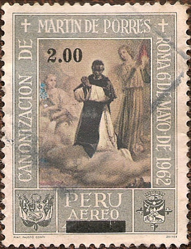 Canonización de Martín de Porres. Roma 6 mayo de 1962.