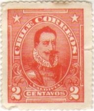 Primer Sello Impreso en Chile 1915