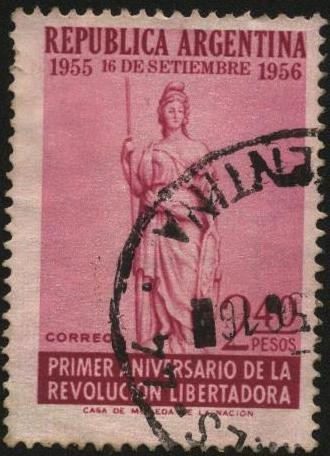 Primer aniversario de la revolución libertadora de la República Argentina. 