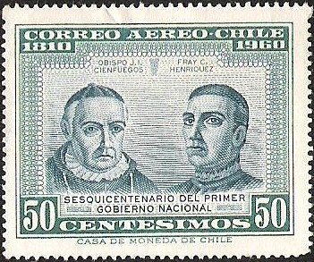 SESQUICENTENARIO DEL PRIMER GOBIERNO NACIONAL - OBISPO J.L CIENFUEGOS - FRAY CAMILO HENRIQUEZ