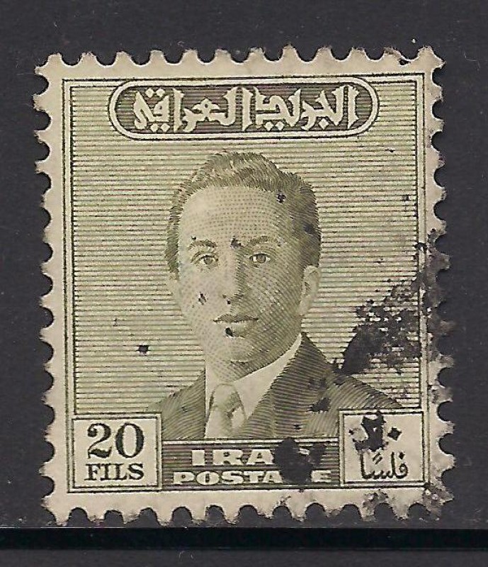 Rey Faisal II de Irak.