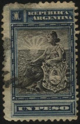 El sol naciente. La Libertad y el escudo Nacional Argentino. 1899 a 1903
