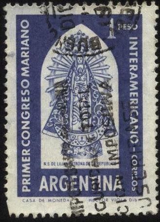 Nuestra Señora de Luján Patrona de la República Argentina. Primer Congreso Mariano Interamericano.