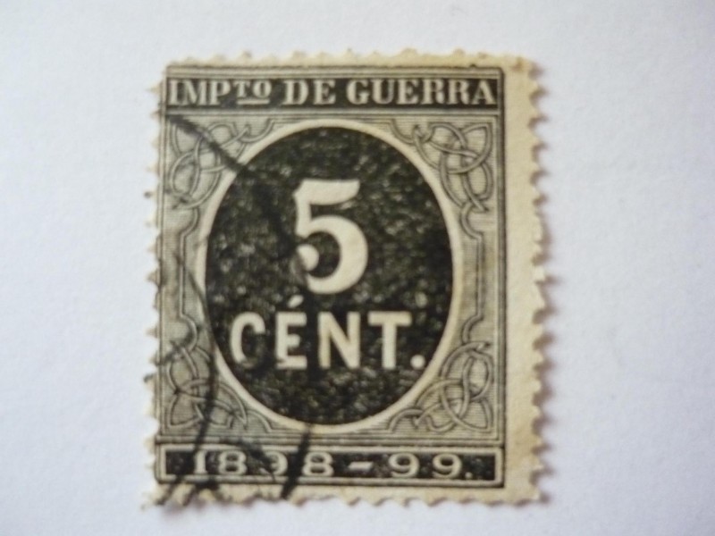 IMPUESTO DE GUERRA ( 5 Cts)