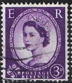 Isabel II . Postage Revenue,  E  R  