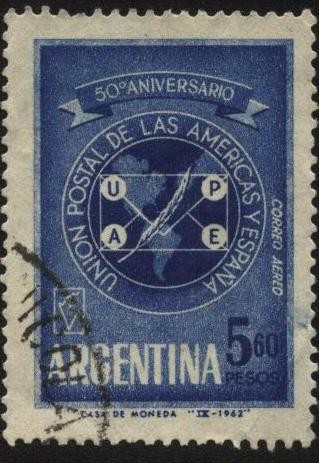 50 aniversario de la Unión Postal de las Américas y España.