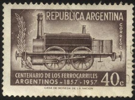 Centenario de los ferrocarriles Argentinos. 1857 - 1957.