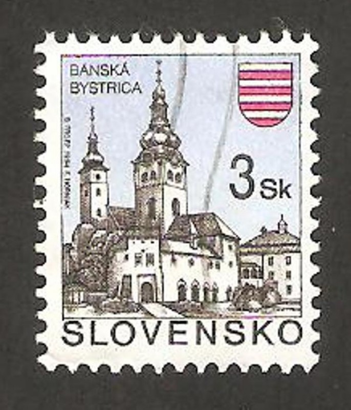 vista de la ciudad de banska bystrica