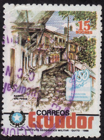 450 AÑOS FUNDACIÓN DE GUAYAQUIL(Barrio de las Peñas)
