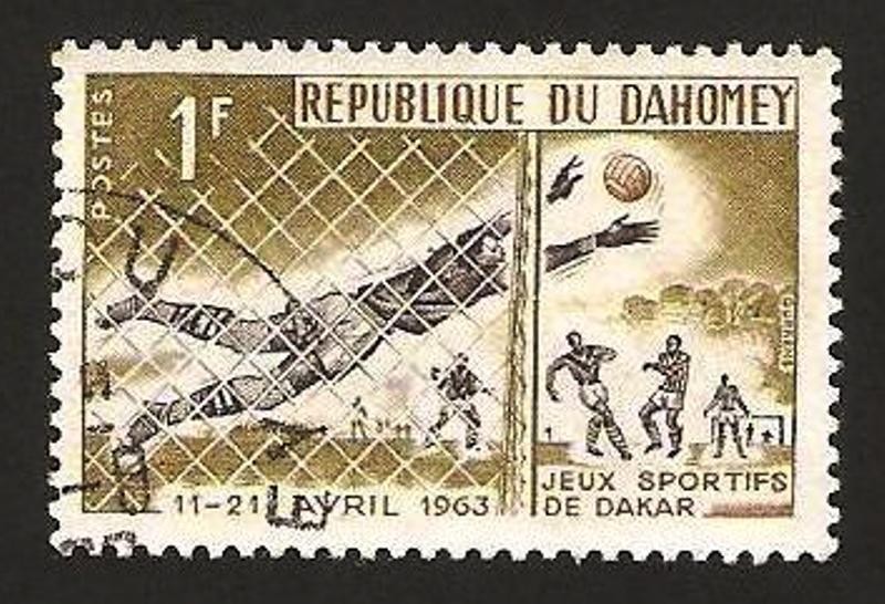Dahomey - Juegos deportivos de la Amistad en Dakar 1963, fútbol
