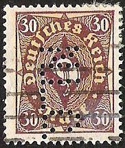 DEUTSCHES REICH - CORNETA POSTAL