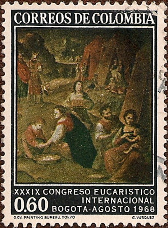 XXXIX Congreso Eucarístico Internacional, Bogotá agosto 1968.