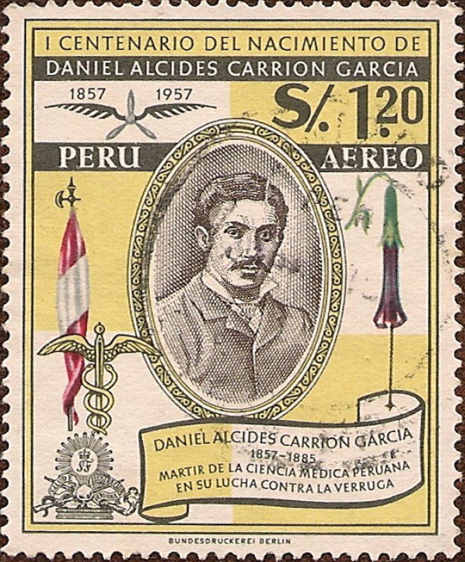 I Centenario del Nacimiento de Daniel Alcides Carrión García 1857-1957