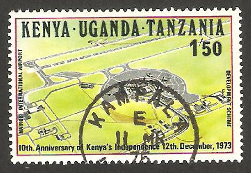 Kenya Uganda Tanzania - aeropuerto internacional de Nairobi