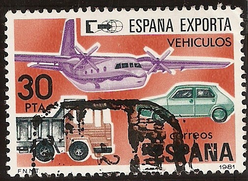 España exporta. Vehículos de transporte