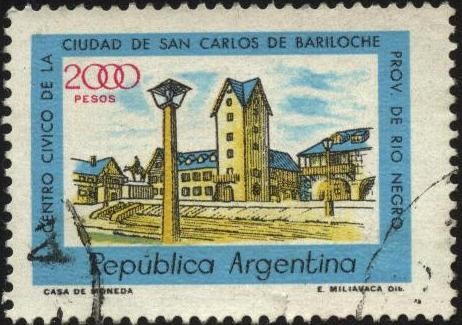 Centro Cívico de la Ciudad de San Carlos de Bariloche, provincia de Río Negro. 