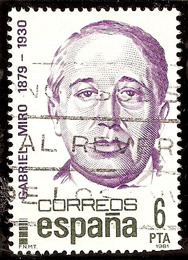 Centenarios. Gabriel Miró