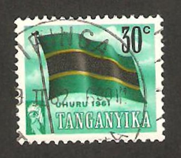 Tanganika - bandera nacional