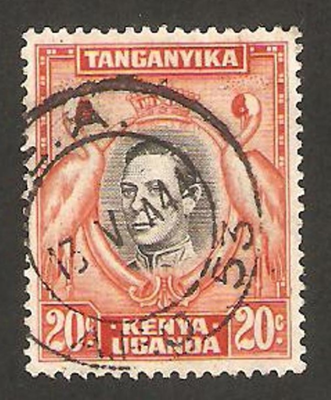 Kenya Uganda Tanganika - George VI 