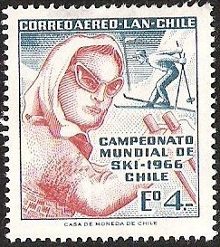 CAMPEONATO MUNDIAL DE SKI CHILE 1966