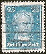 DEUTSCHES REICH - JOHANN WOLFGANG VON GOETHE - POETA. (1749 - 1832)