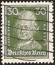 DEUTSCHES REICH - GOTTHOLD EPHAIM LESSING - POETA . ( 1729- 1981) 