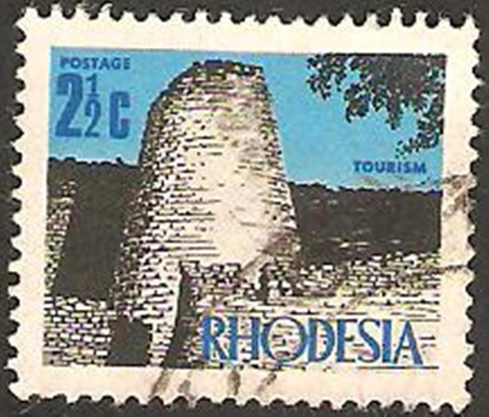 rhodesia - torre y muralla