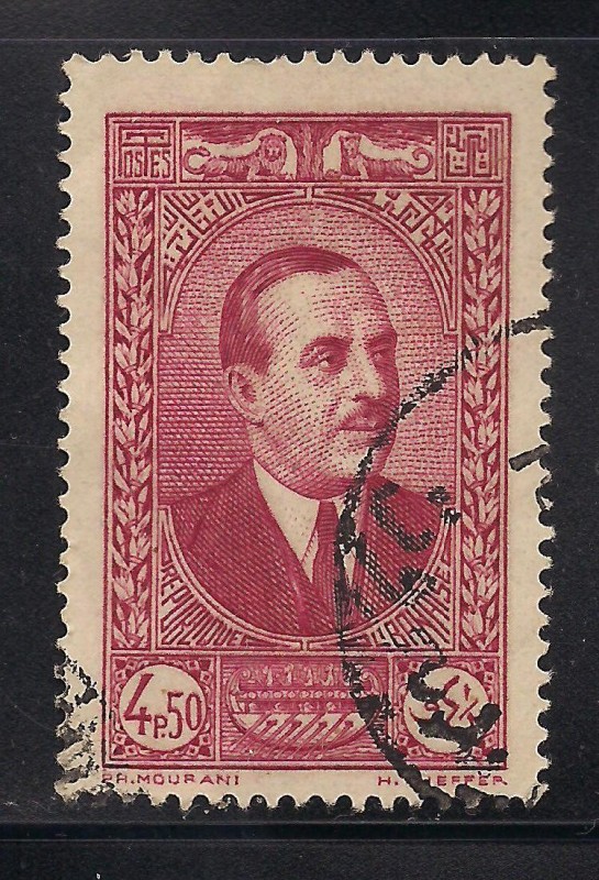 Emile Eddé. Presidente del Libano 1936-41.