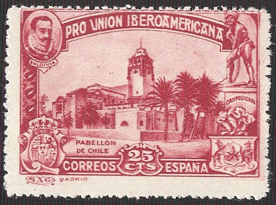 Pro Unión Iberoamericana. - Edifil 573