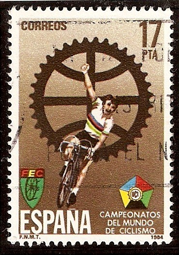 Campeonato del Mundo de Ciclismo. Cartel anunciador