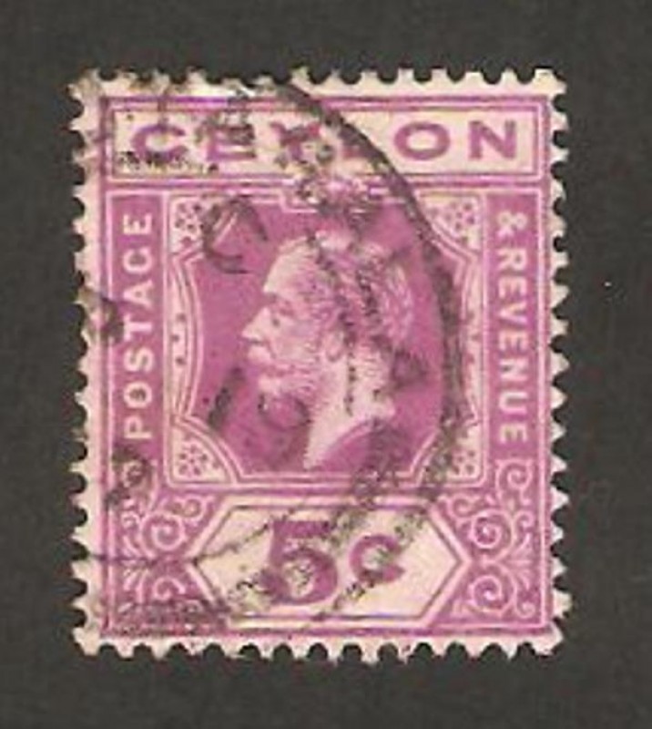 ceylon - george V