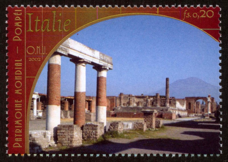 ITALIA -  Zonas arqueológicas de Pompeya, Herculano y la Torre Annunziate