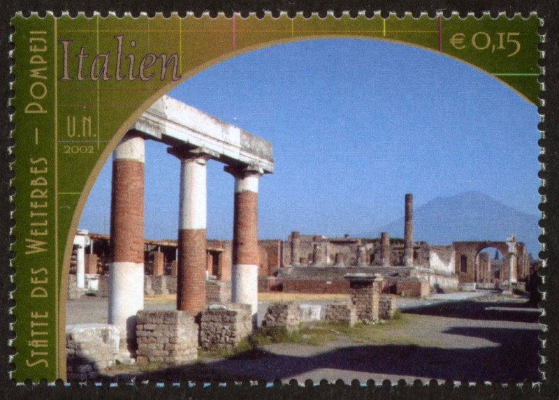 ITALIA -  Zonas arqueológicas de Pompeya, Herculano y la Torre Annunziate