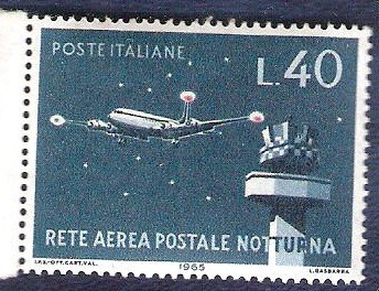 Red aérea postal nocturna