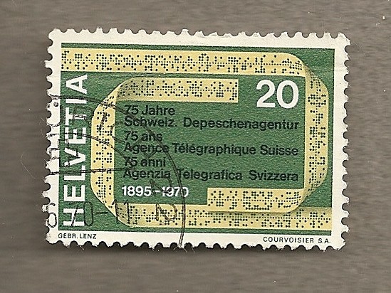 75 años Agencia telegráfica suiza