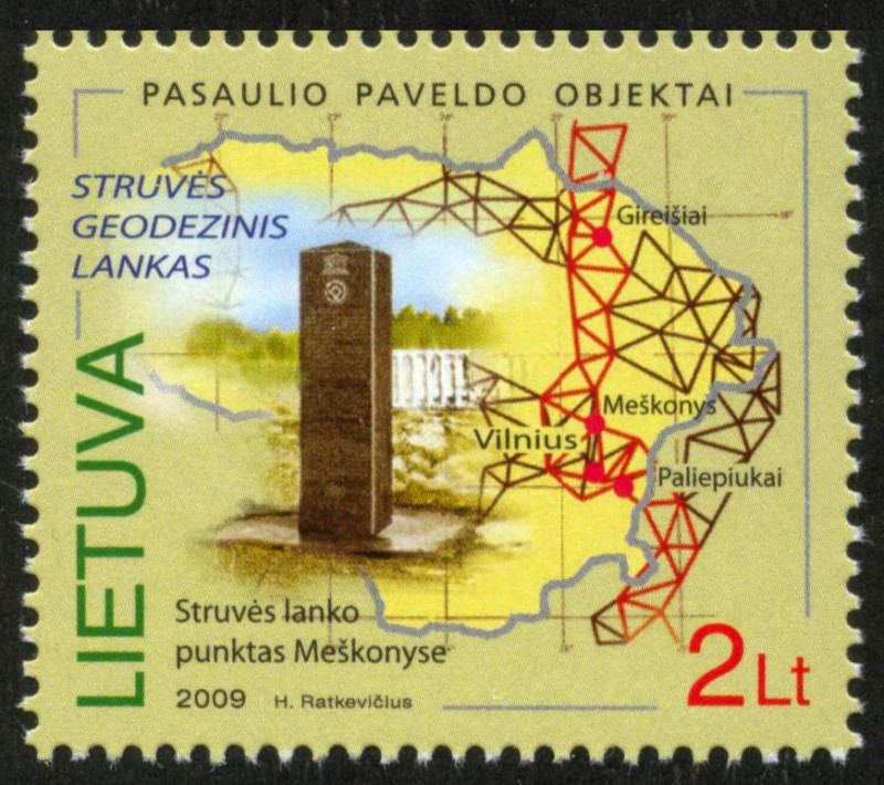 LITUANIA - Arco geodésico de Struve