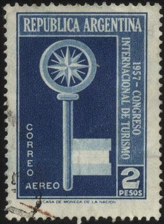 Congreso Internacional de Turismo en Buenos Aires año 1957.