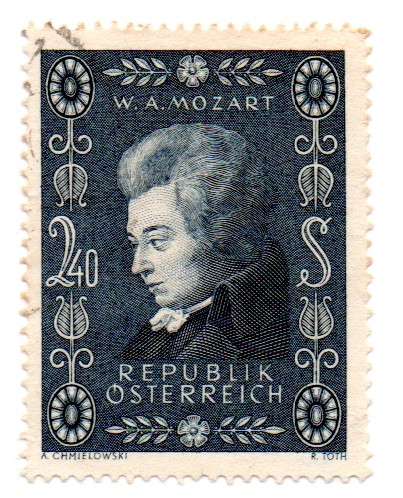 1956-Tipo bk.-BICENTENARIO del NACIMIENTO de W.A.MOZART