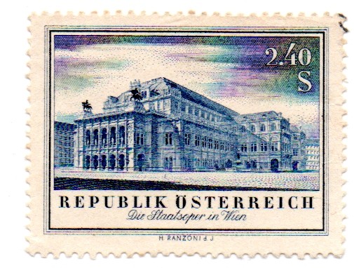 1955-RECONSTRUCCION de TEATROS de VIENA