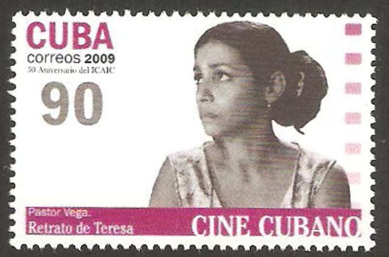 cine cubano, retrato de teresa de pastor vega