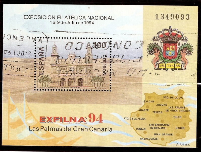 Exposición Filatélica Nacional EXFILNA'94