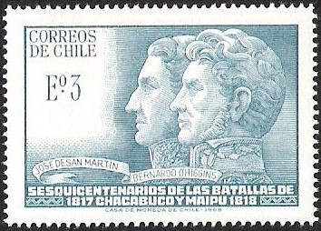 SESQUINCENTENARIOS DE LAS BATALLAS DE CHACABUCO Y MAIPU