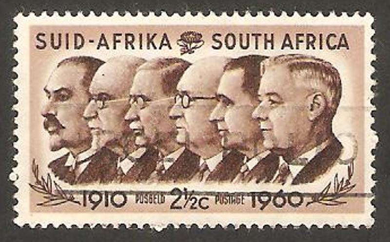 50 anivº de la unión sudafricana
