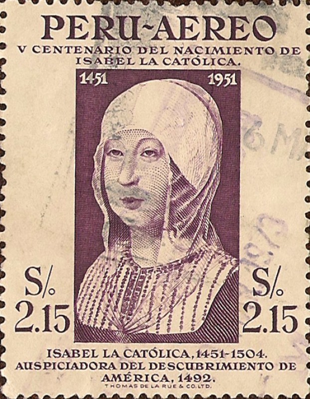 V Centenario del Nacimiento de Isabel La Católica, 1451-1951.