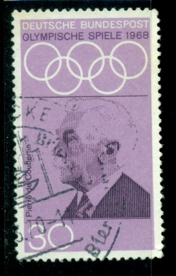 Juegos Olímpicos. Pierre Coubertin