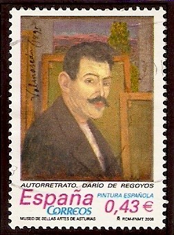 Autorretrato, Darío de Regoyos