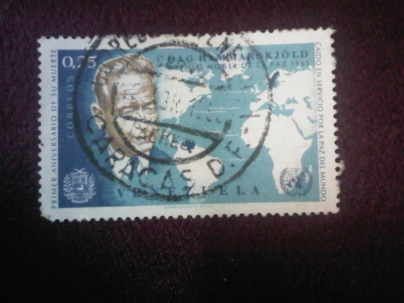 Dag Hammarskjöld (1905-1961)-Premio Nobel de la Paz 1961-2°Secretario de la ONU (1953-1961)